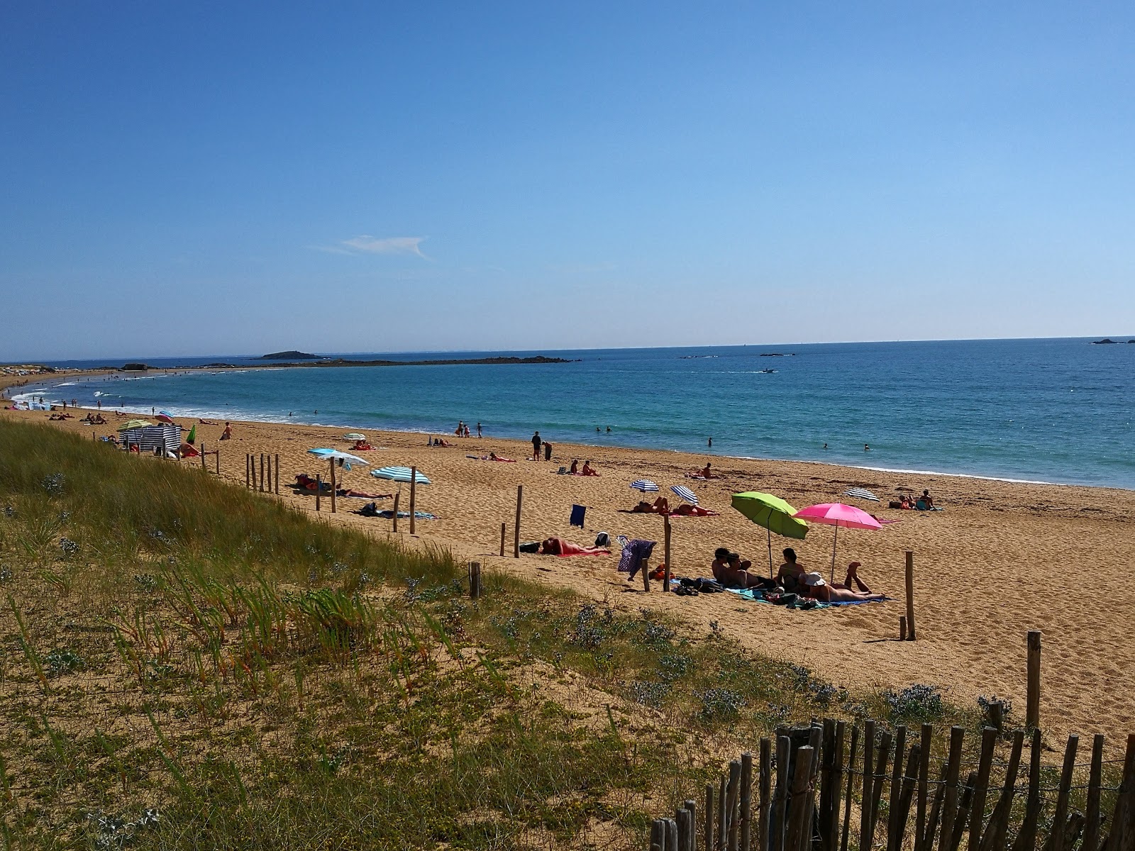 Plage de Kerminihy的照片 具有非常干净级别的清洁度