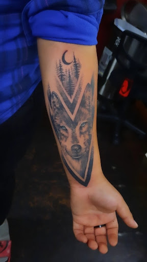 Explore girly half sleeve tattoo ideas for females, creative tattoo ideas in Corcoran, available at La Raza Tattoo 2