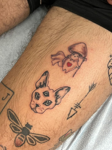 Explore peace tattoo ideas, creative tattoo ideas in East Brunswick, available at The Body Shop