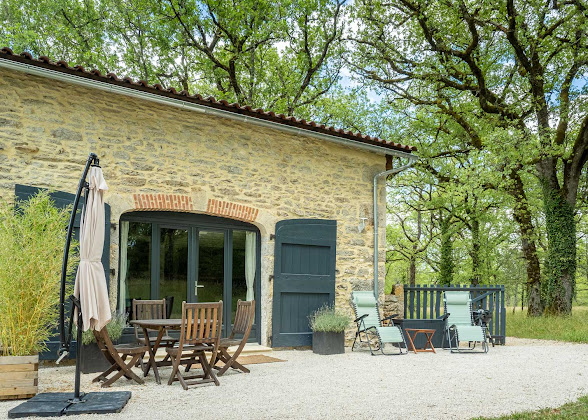 Extérieur Lodge Les Teyssonnières 46260 Concots