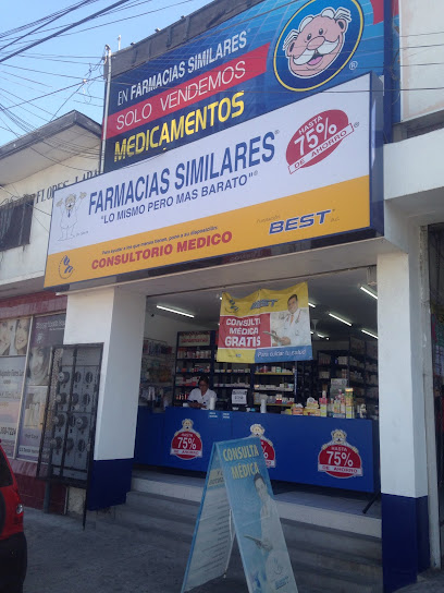 Farmacias Similares Av. Miguel Negrete 608, Zona Centro, 22000 Tijuana, B.C. Mexico