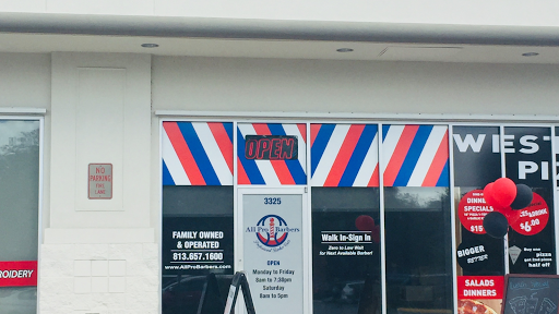 Barber Shop «All Pro Barbers», reviews and photos, 3325 Lithia Pinecrest Rd, Valrico, FL 33594, USA