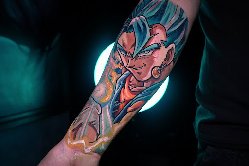 Explore under butt tattoo ideas, creative tattoo ideas in Forest Grove, available at Necropolis Tattoo