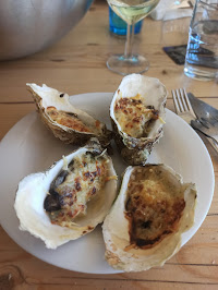Huîtres Rockefeller du Restaurant de fruits de mer Le mazet de thau à Loupian - n°1