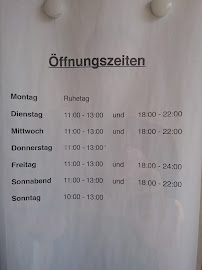 Menu du Gaststätte Am Sommerbad Sportlerheim Münchenbernsdorf à Münchenbernsdorf