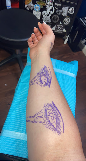 Explore def leppard tattoo ideas, creative tattoo ideas in Dallas, available at Lizards Ink Tattoo and Piercing