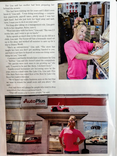 Auto Parts Store «Pete Olin Auto Parts», reviews and photos, 190 SW Montgomery Dr, Lake City, FL 32025, USA