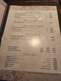 Restaurant Le Cardinal à Maule - menu / carte
