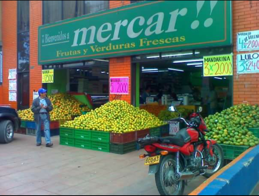 Supermercado frutas y verduras MERCAR