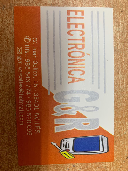Electr&oacute;nica G & R