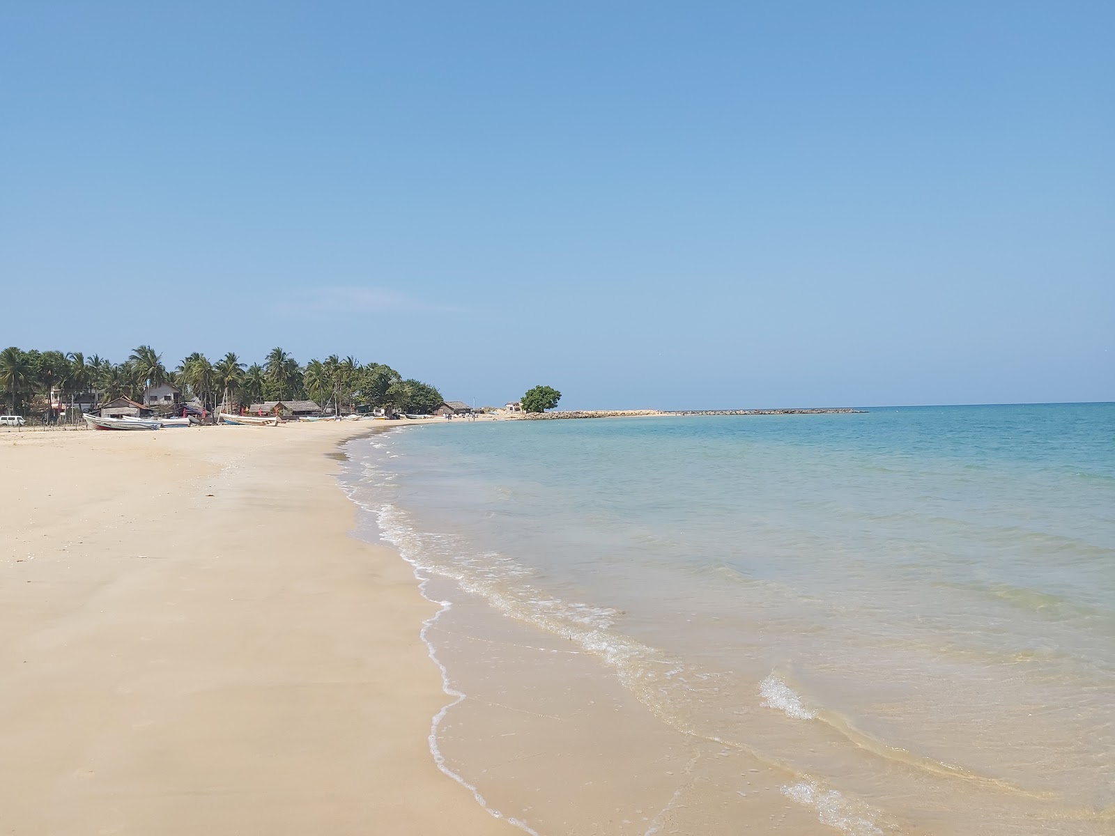 Foto af Kandakuliya Beach med lang lige kyst