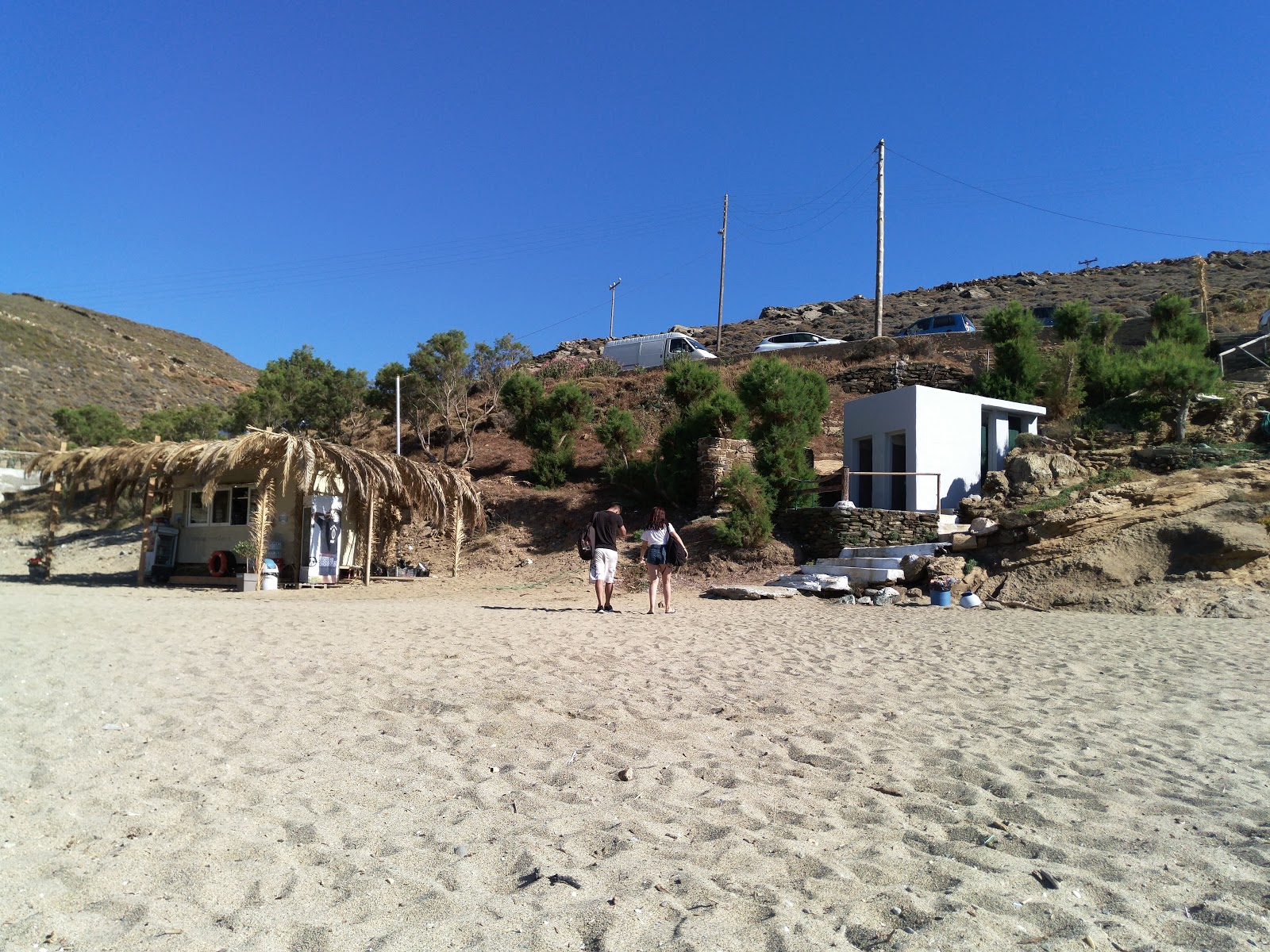 Foto de Playa de Mikri Ammos con muy limpio nivel de limpieza