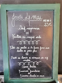 Menu / carte de Rosé et Ciboulette à Brantôme