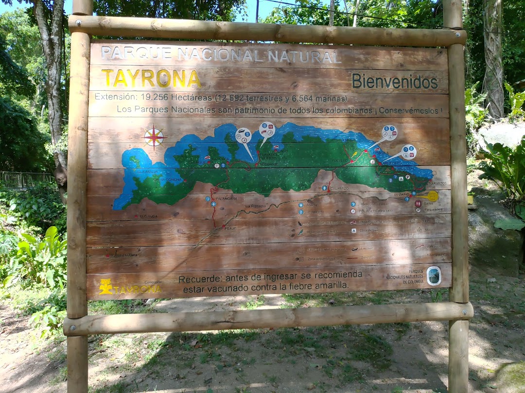 Entrada Parque Tayrona