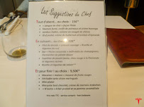 Restaurant Mets et Histoires à Souchez (le menu)