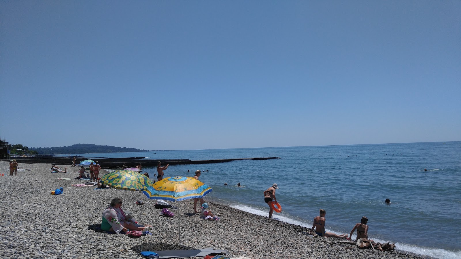 Photo de Tsitrusovani beach - endroit populaire parmi les connaisseurs de la détente