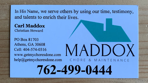 Maddox Chore & Maintenance LLC