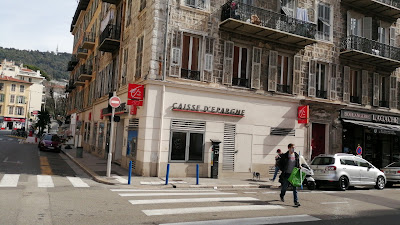 Caisse d'Epargne Nice Arson à Nice
