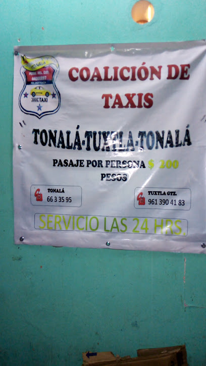 Coalición de Taxis Tuxtla-Tonala