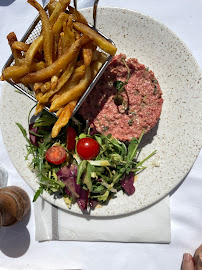 Steak tartare du Restaurant français Belle Plage - Restaurant Plage à Cannes - n°4