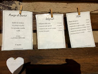 Restaurant italien Al Burnec à Adro (la carte)