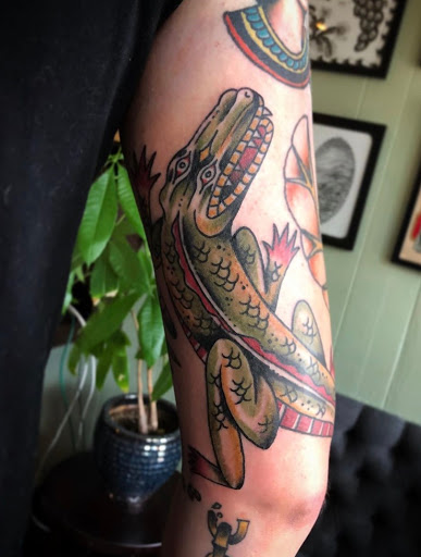 Explore tattoo name ideas, creative tattoo ideas in Lawrence, available at Standard Electric Tattooing