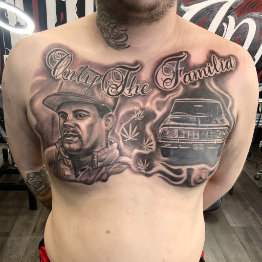 Explore mario tattoo ideas, creative tattoo ideas in Silver City, available at Independent Ink Tattoo