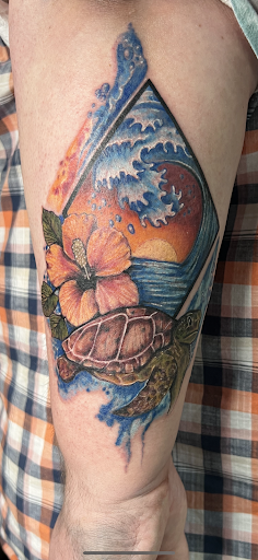 Explore tattoo ideas for chest, creative tattoo ideas in Jersey City, available at Blue Bird Tattoo Gallery Jersey City, NJ