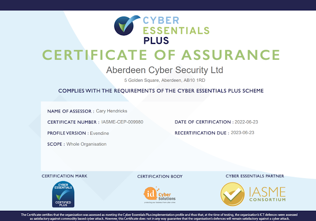 Aberdeen Cyber Security - Aberdeen