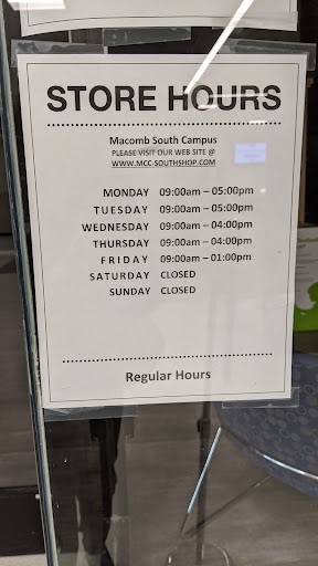 Book Store «Macomb South Campus Bookstore», reviews and photos, 14500 E 12 Mile Rd, Warren, MI 48088, USA