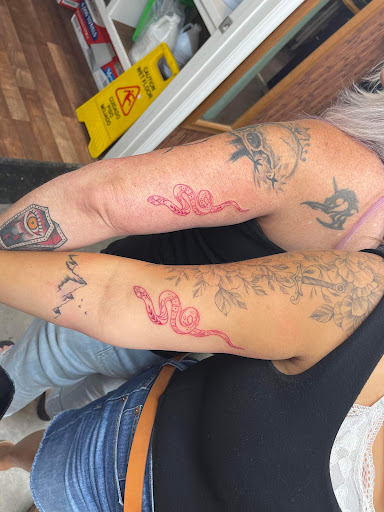 Explore gaming tattoo ideas, creative tattoo ideas in Myrtle Beach, available at Tiki Tattoos