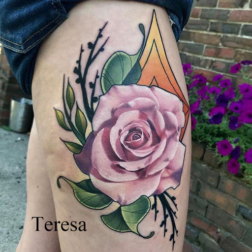 Explore archangel michael tattoo ideas, creative tattoo ideas in Sanford, available at Venom Ink Tattoo