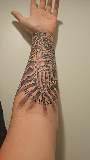 Explore german tattoo ideas for guys, creative tattoo ideas in Mattapan, available at Boston Ink Body Art Specialist