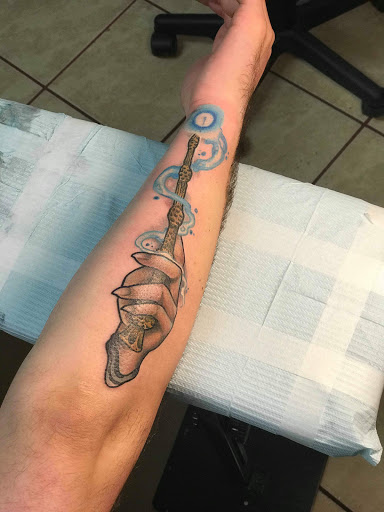 Explore easy tattoo cover up ideas, creative tattoo ideas in Goose Creek, available at Red Kirin Tattoo