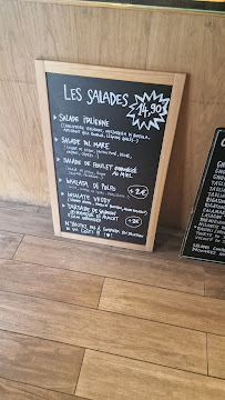 SPIGA à Paris menu