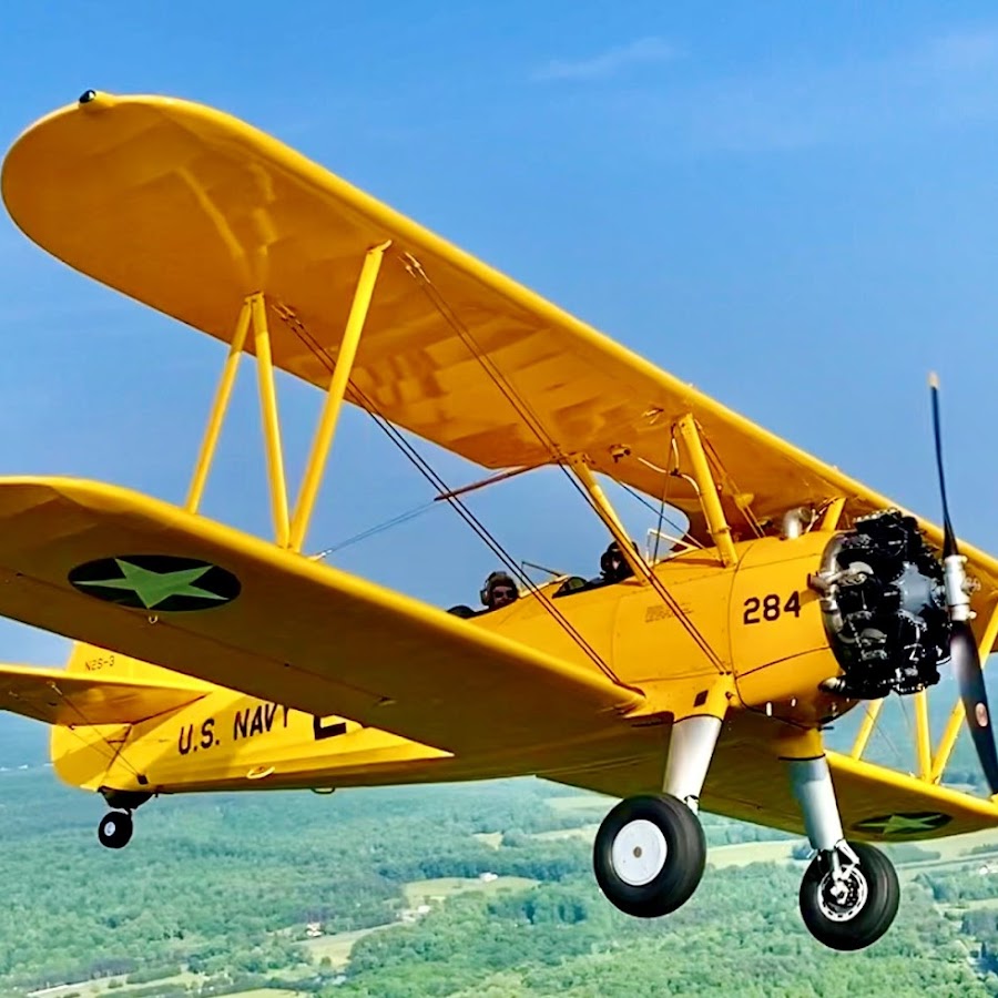 Stearman Biplane Rides & Warbird Flights