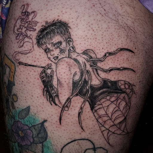 Explore tattoo ideas for black women, creative tattoo ideas in Palm Harbor, available at Angry Owl Tattoo and Piercing