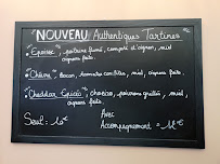 L'Authentique Burger à Auxerre carte