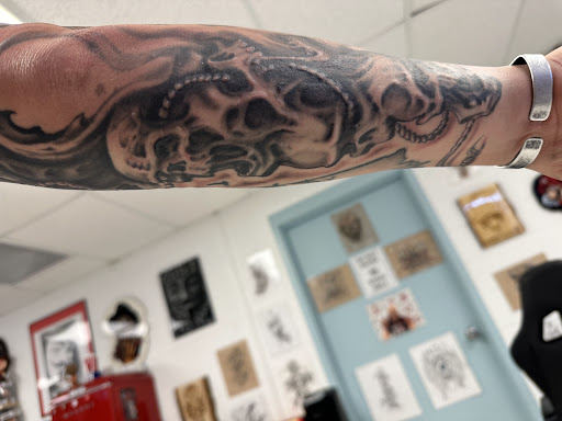 Explore newborn tattoo ideas, creative tattoo ideas in Orland, available at K1LL3R ARTW0RK