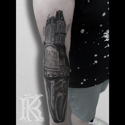 Explore michigan wolverines tattoo ideas, creative tattoo ideas in Modesto, available at Dying Art Tattoo