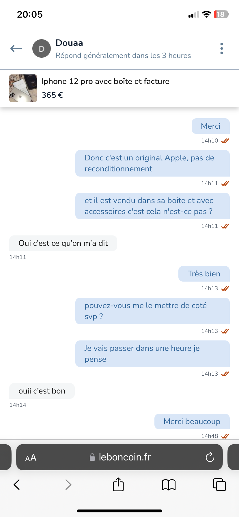 Photo n° 1 de l'avis de Maé.h fait le 28/02/2024 à 19:05