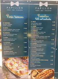 Carte du RistoBar Snack Cafe Gelateria Papillo N115 à Lu Bagnu