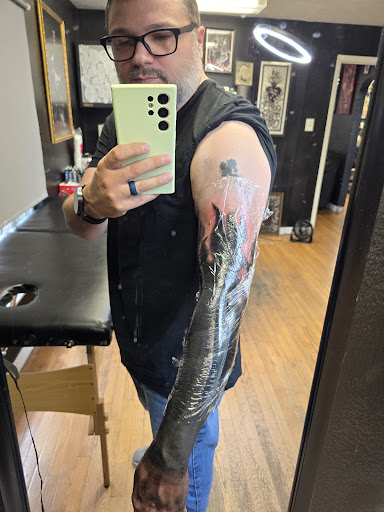 Explore tattoo ideas scripture, creative tattoo ideas in Dayton, available at Cloak and Dagger Tattoo Studio