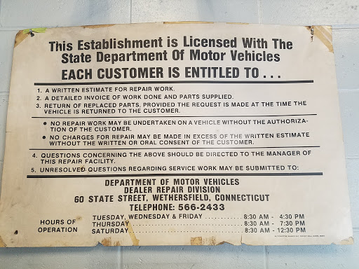 Auto Repair Shop «Tire Country of Enfield», reviews and photos, 623 Hazard Ave, Enfield, CT 06082, USA