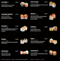 Carte du Sushi Corner Montecchio à Montecchio