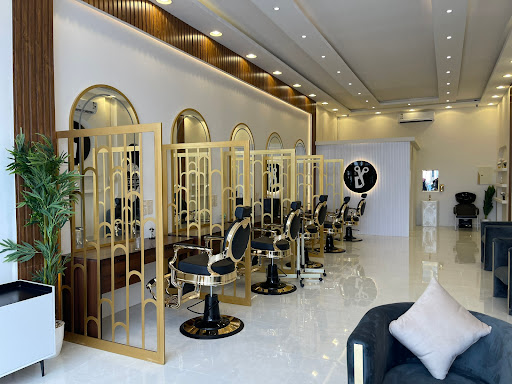 حلاق وصالون رسمة مقص 