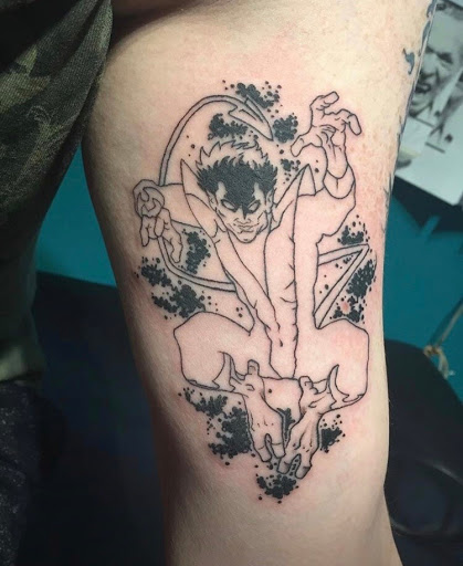 Explore ak47 tattoo ideas, creative tattoo ideas in Lincoln City, available at Black N Blue Tattoo & Skate Shop