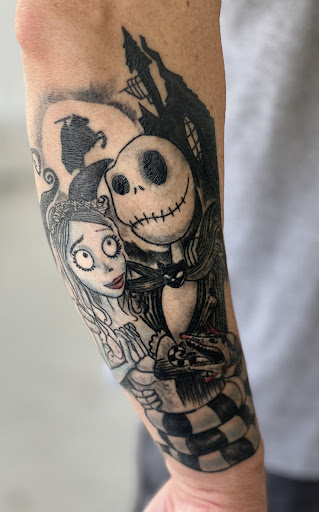 Explore paw print tattoo ideas, creative tattoo ideas in Raleigh, available at Warlocks Tattoo Inc (No Piercings)