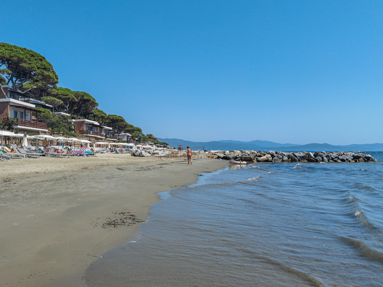 Spiaggia Golfo del Sole'in fotoğrafı çok temiz temizlik seviyesi ile