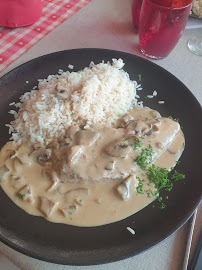 Sauce aux champignons du Restaurant de spécialités alsaciennes la carpe à Souffelweyersheim - n°3